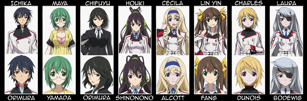 Featured image of post Infinite Stratos Characters Posts won t appear in your anime feed